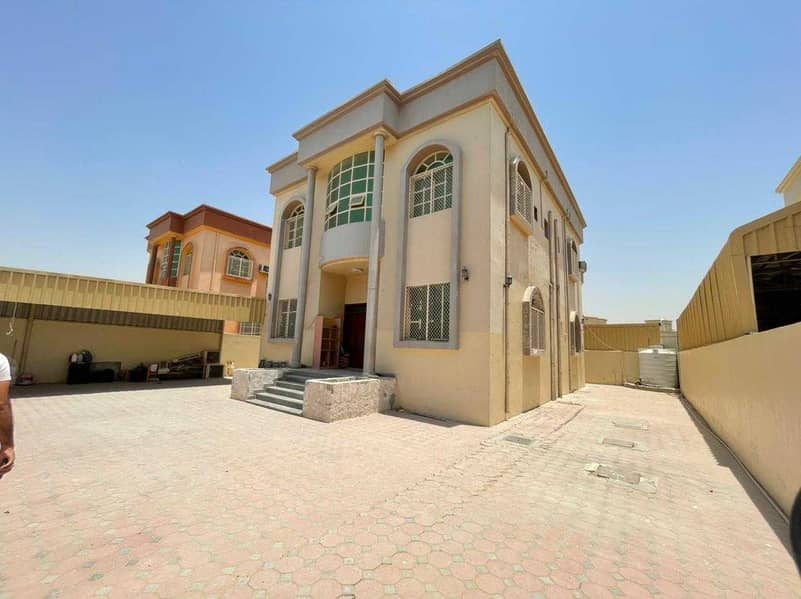 villa for rent spacious and luxury  | 5 bedrooms master | split Ac | in al Mowaihat Ajman .