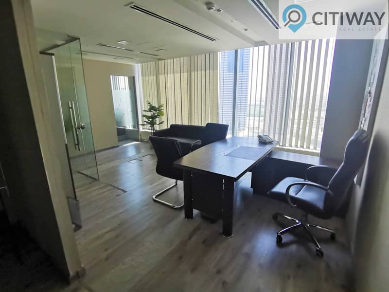 10 Fully Furnished & Fitted Office for Rent
