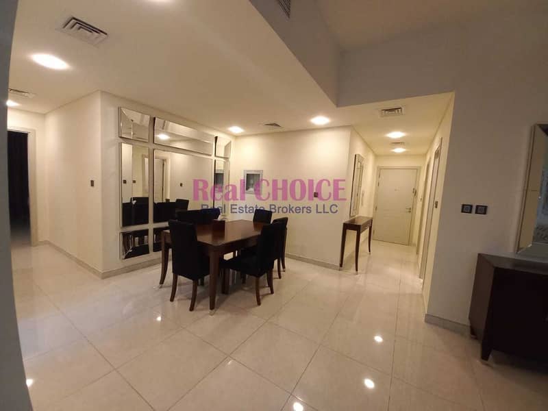 5 Furnished | 2 Bed+Maids room | 2 Balcony