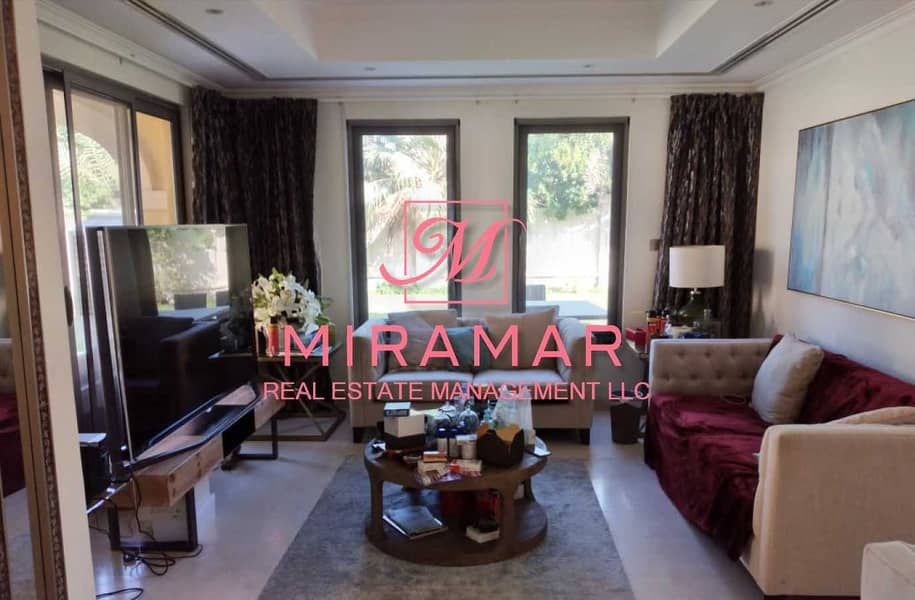 5 FULLY FURNISHED | LUXURY 5B+MAIDS VILLA WITH PRIVATE GARDEN | BEST LOCATION