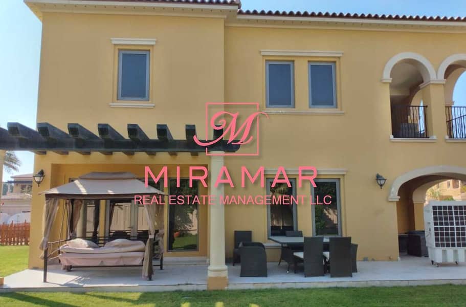4 FULLY FURNISHED | LUXURY 5B+MAIDS VILLA WITH PRIVATE GARDEN | BEST LOCATION