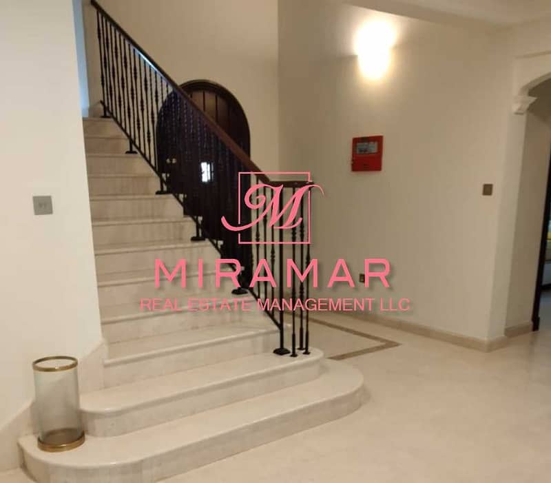 11 FULLY FURNISHED | LUXURY 5B+MAIDS VILLA WITH PRIVATE GARDEN | BEST LOCATION