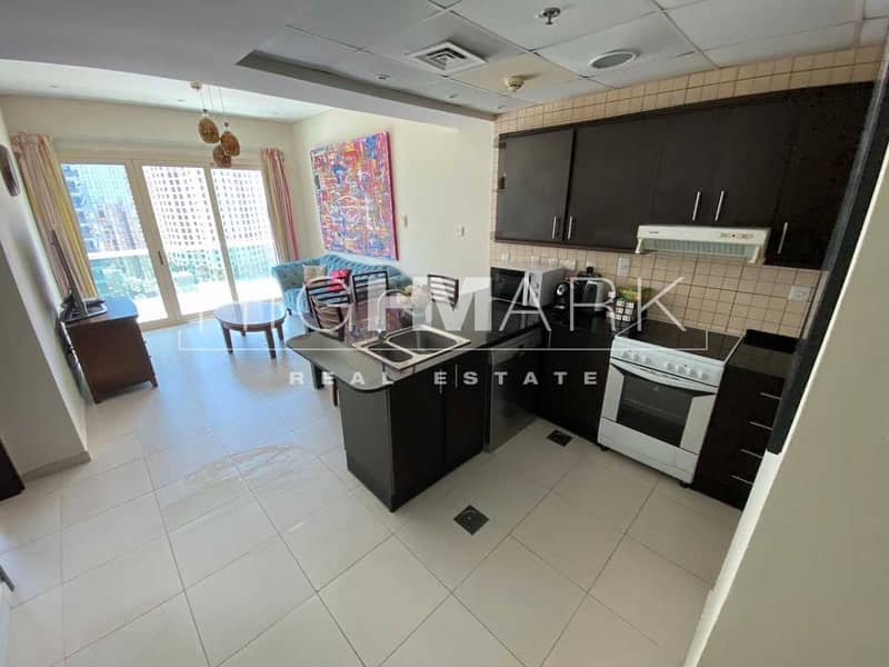 12 Furnished 1BR Sea and Marina View next to Beach