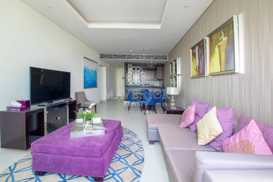 3 Exclusive Furnished 2BR | Canal View | High Floor