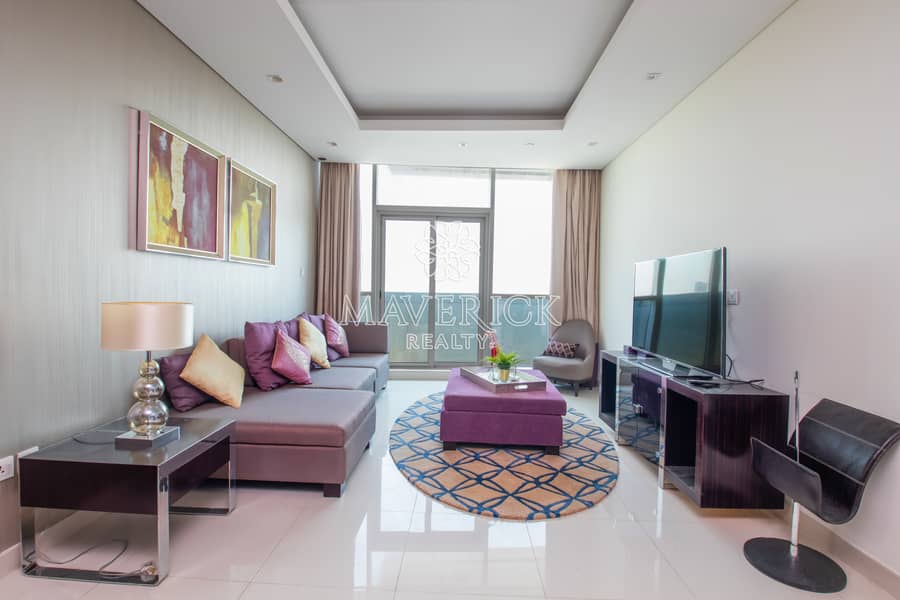 4 Exclusive Furnished 2BR | Canal View | High Floor