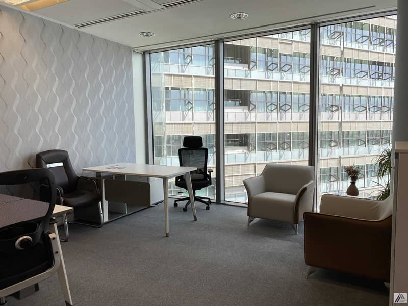 6 Independent fully furnished and serviced office_Linked with burjuman Mall and metro
