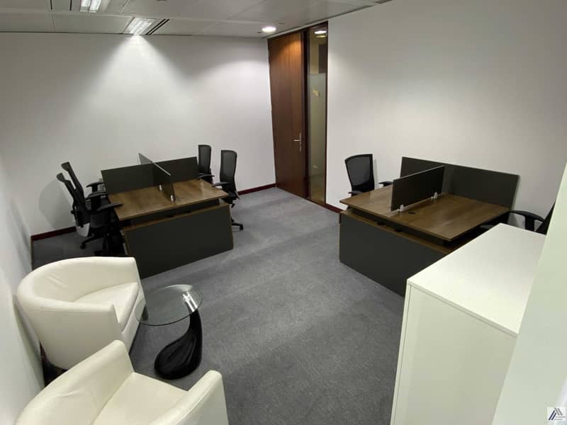 13 Independent fully furnished and serviced office_Linked with burjuman Mall and metro