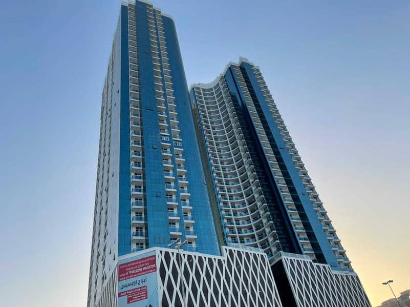 Brand New 3 Bhk Apartment For Rent Oasis Tower-Ajman (Open View)(Free Chiller)(With Parking)