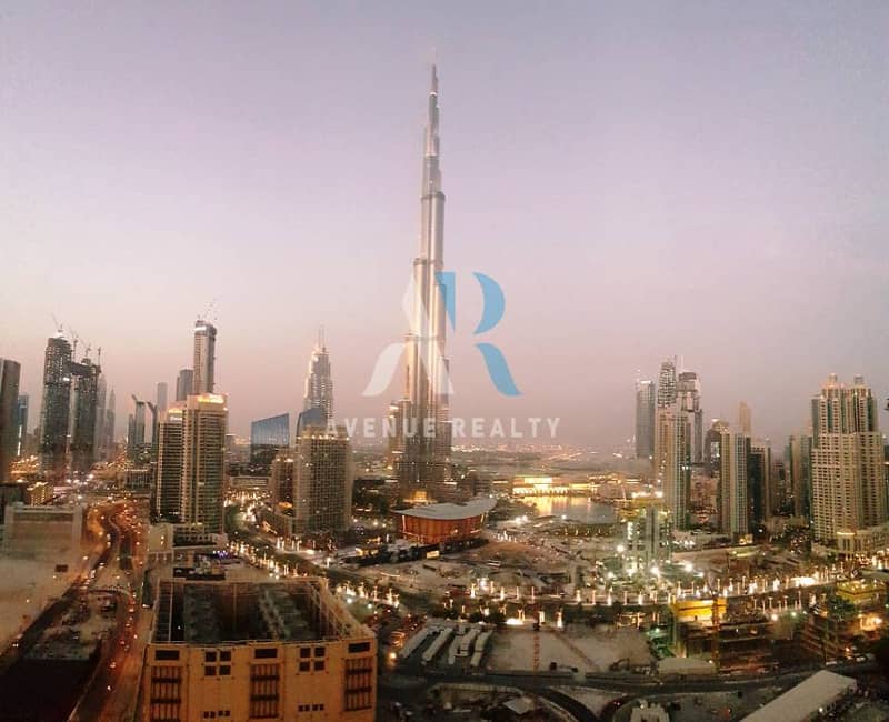 Burj And Fountain View | 2 Bedroom with Maids Room | Both bedrooms En-suite l