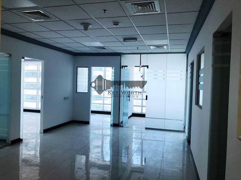 Well Designed Spacious & Fully Fitted Office with Partitions - 2 Parking free Well Designed Spacious & Fully Fitted Office with Partitions - 2 Parking free