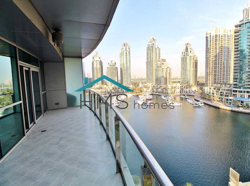 1BR Unfunished Panoramic Marina View