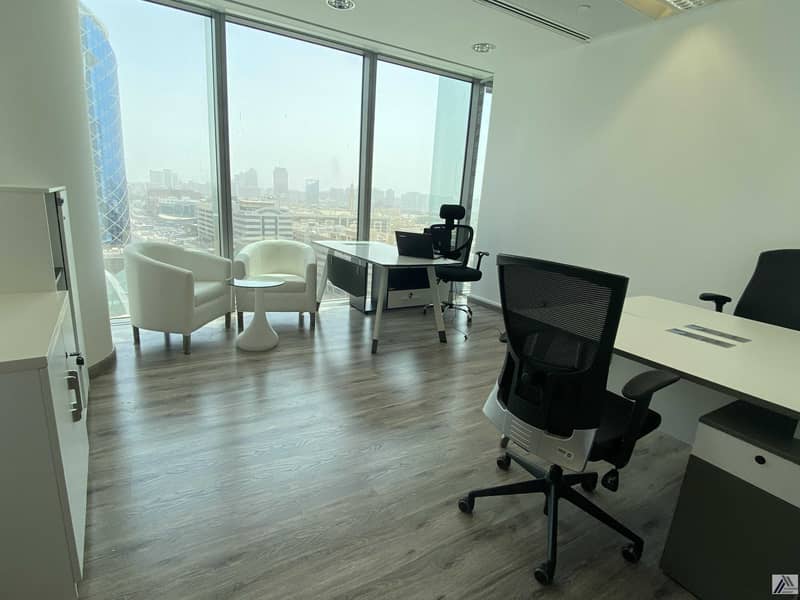 17 Independent fully furnished and serviced office_Linked with burjuman Mall and metro