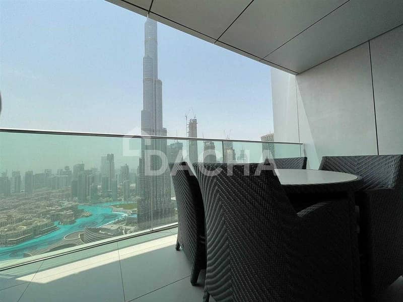 2 All Bills Included / Full Burj Khalifa View / Fully Furnished