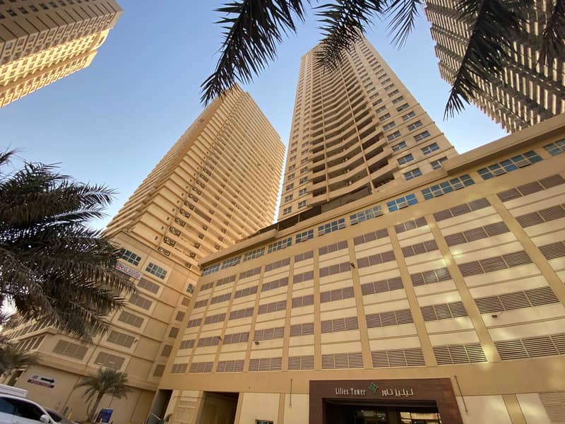 شقة في برج الزنبق مدينة الإمارات 2 غرف 22000 درهم - 5200510 شقة في برج الزنبق مدينة الإمارات 2 غرف 22000 درهم - 5200510