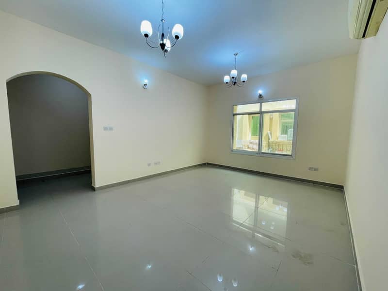 Spacious One Bedroom Hall with Huge Kitchen Nice Bathtub Including everything Khalifa city A