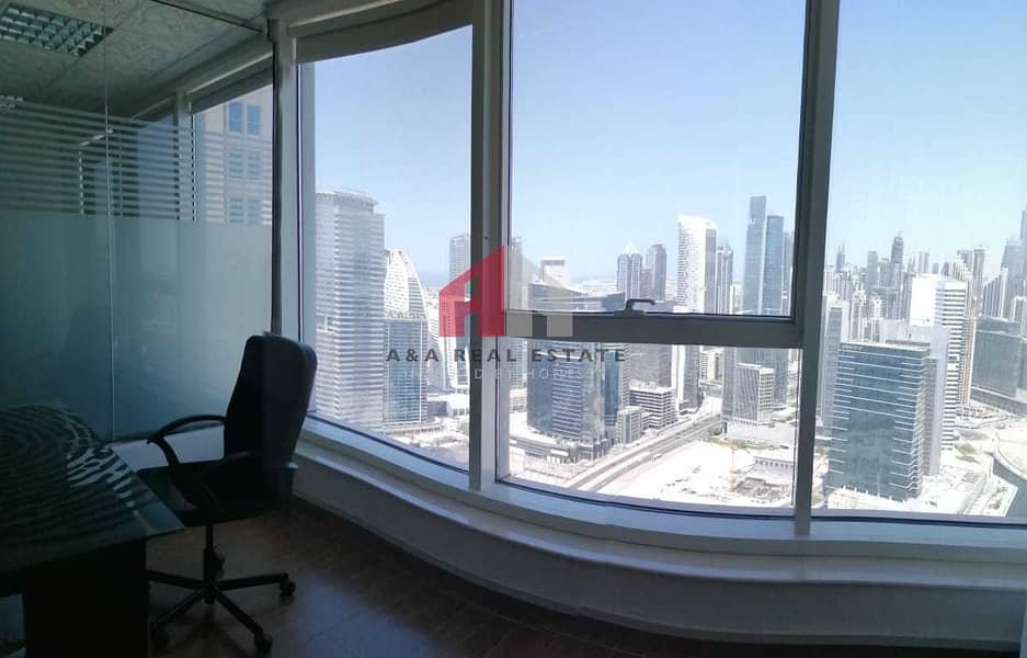 3 Office With Burj Khalifa And Canal view