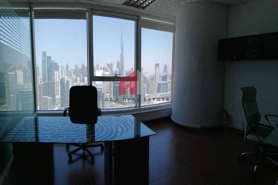 10 Office With Burj Khalifa And Canal view