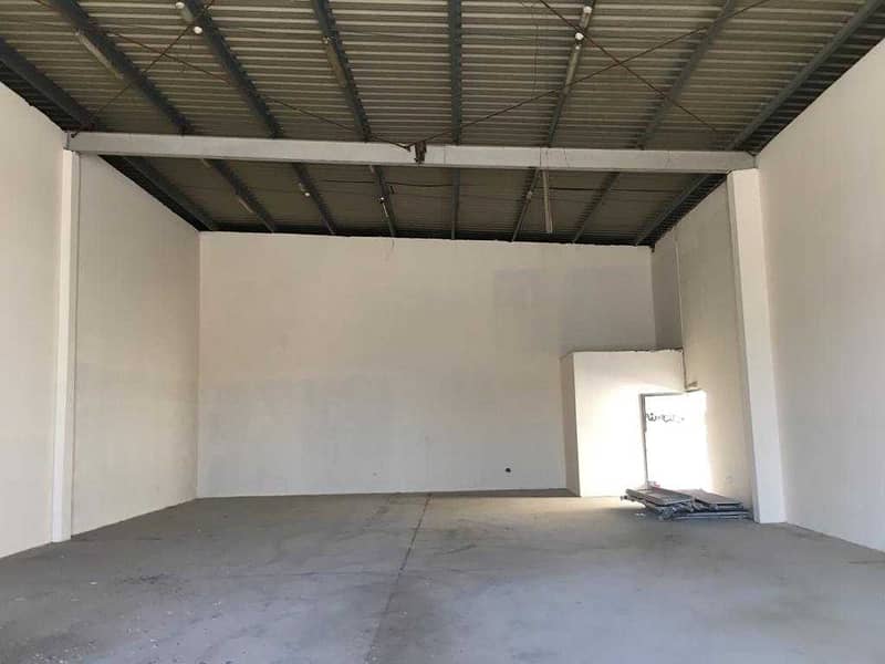 Warehouse for Rent 2000 Sq Ft WH 3 phase @ AED 39,000 in Al-jurf,