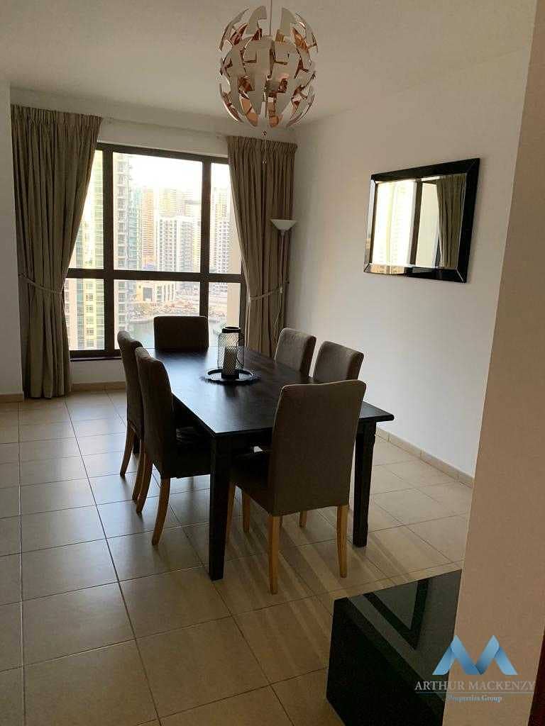 4 FULLY FURNISHED 2BR | MIDDLE FLOOR | MURJAN JBR | MARINA VIEW |