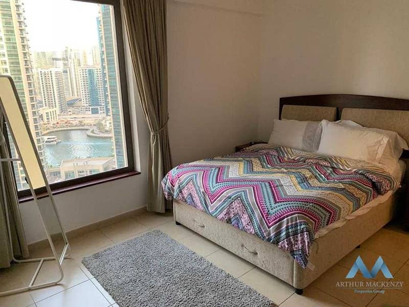9 FULLY FURNISHED 2BR | MIDDLE FLOOR | MURJAN JBR | MARINA VIEW |