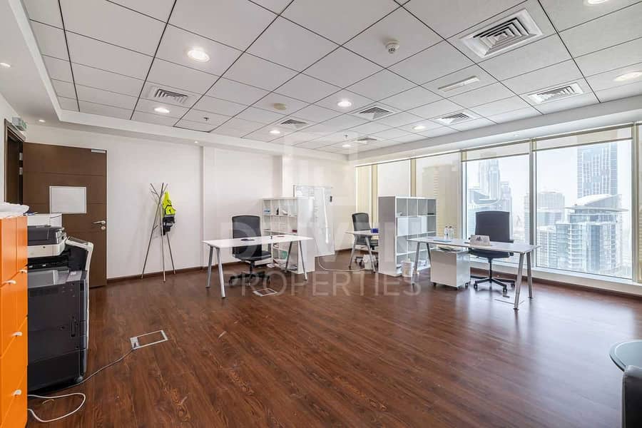 8 Well Fitted Office for Rent | High Floor