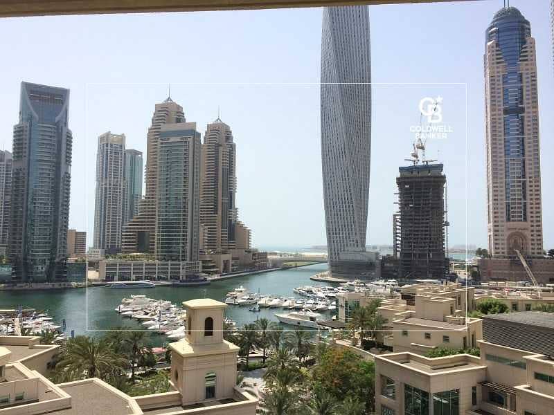 2bed + Study  Full marina view fully furnished @ Mesk