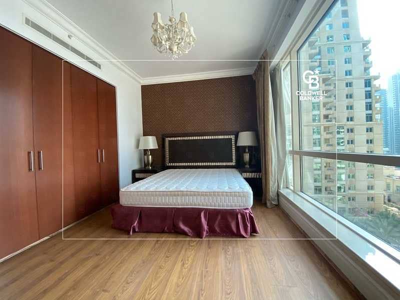 10 2bed + Study  Full marina view fully furnished @ Mesk