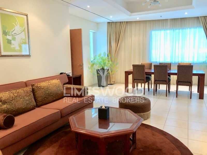 شقة فندقية في دبي مارينا 2 غرف 165000 درهم - 5315202