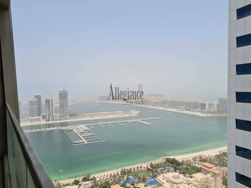 Full Sea View |Higher Floor | 2Br Unfurnished