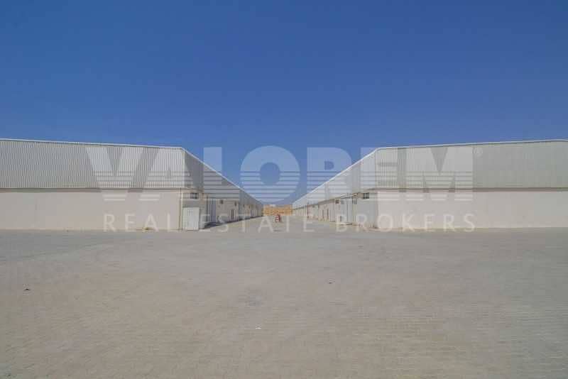 10 High Quality Brand New Warehouse for Rent in Umm Al Quwain