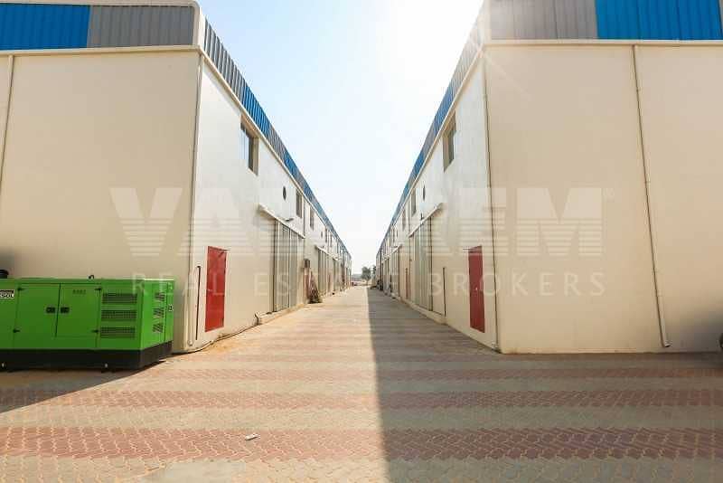 2 120Kw Electric Power Brand New Warehouse for rent in UAQ