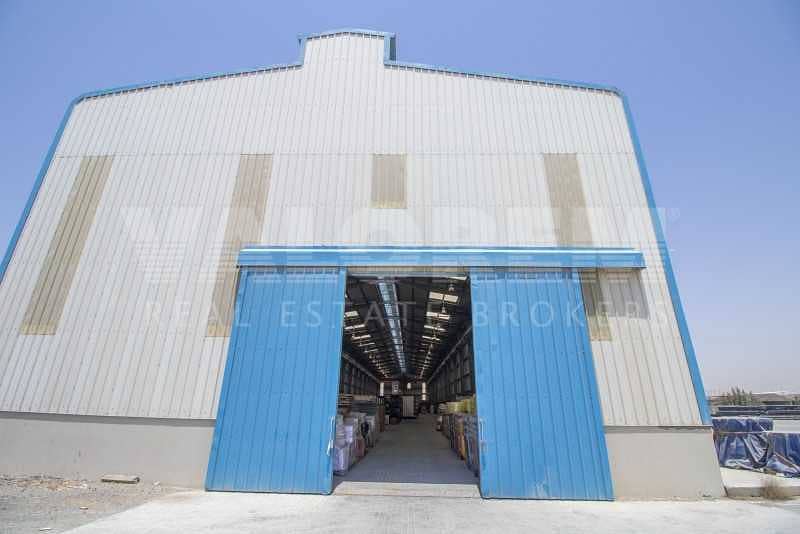 High Power(As Required) Large Warehouse for Rent in UAQ