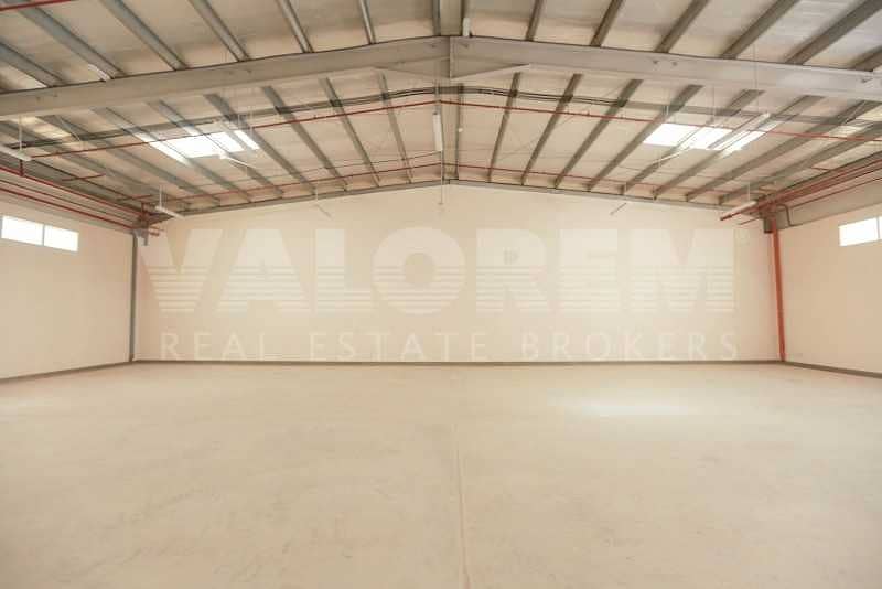 5 New Large Size warehouse for rent in Al-Sajah Ind. Area