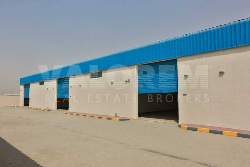 Brand New Warehouse for rent in Al-Sajah Ind. Area Sharjah