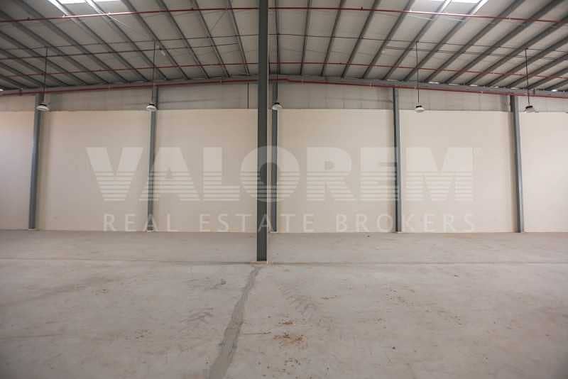 3 Brand New 300Kw Connected Power Warehouse for rent in UAQ