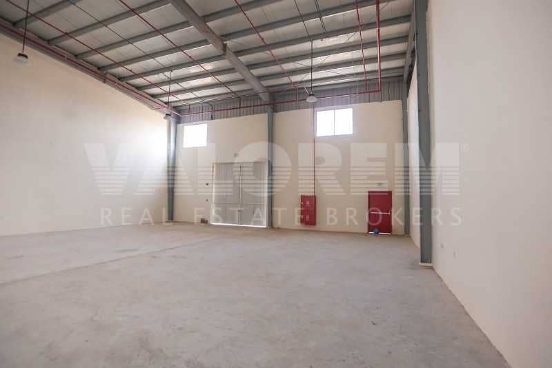 7 Brand New 300Kw Connected Power Warehouse for rent in UAQ