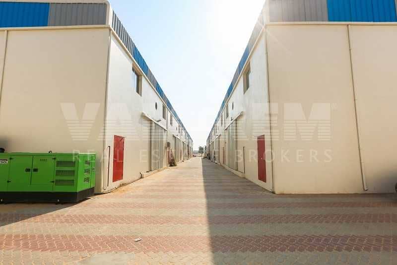 21 Brand New 300Kw Connected Power Warehouse for rent in UAQ