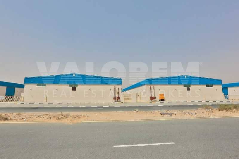 18 Large Brand New warehouse for rent in Al-Sajah Ind. Area