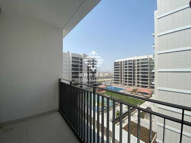 11 Brand New 2BR Apt | Pool and Park view | Vacant Now