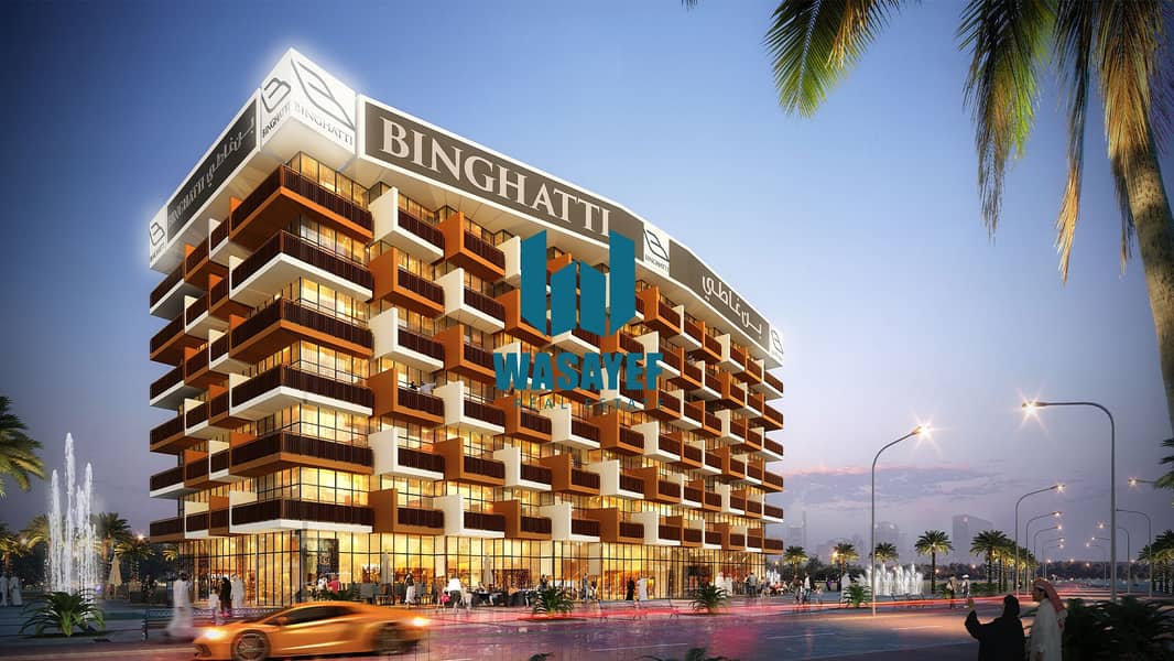 位于迪拜公寓大楼，宾格蒂东部公寓 1 卧室的公寓 596000 AED - 5277805