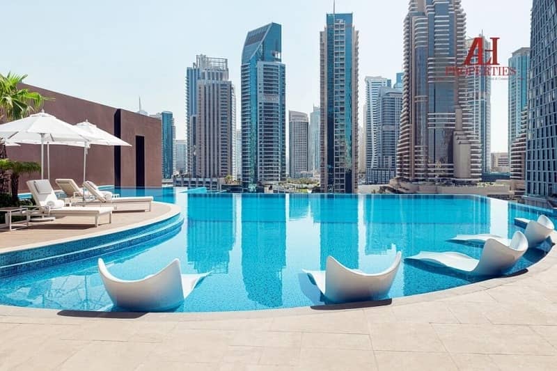 位于迪拜码头，滨海之门，朱美拉生活滨海之门 1 卧室的酒店式公寓 200000 AED - 5332113