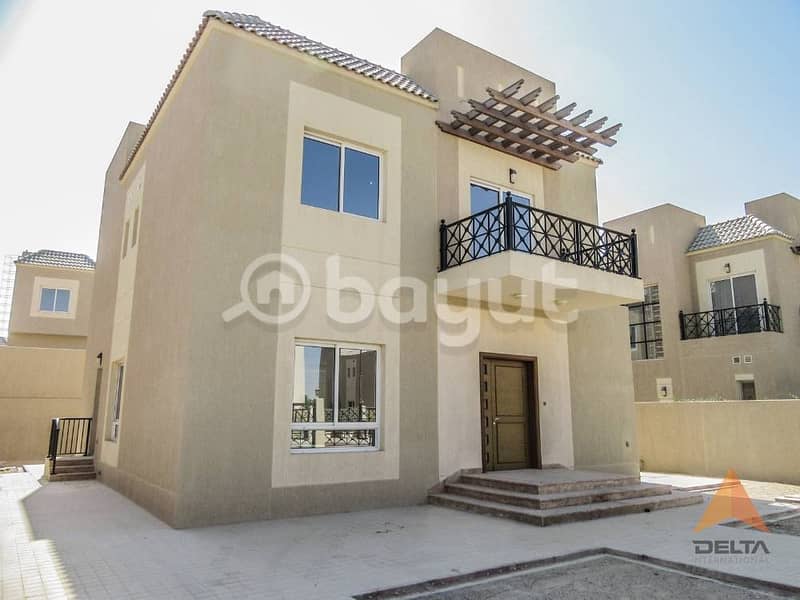 Spacious Brand New 6 Bed Villa At Dubai Land