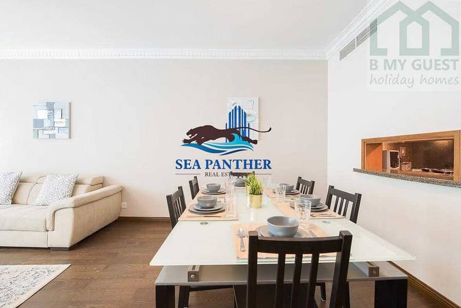 2 Spacious 2 BR  with marina and  sea view JBR