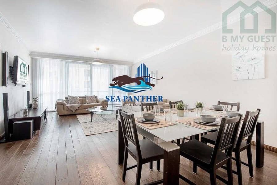 14 Spacious 2 BR  with marina and  sea view JBR
