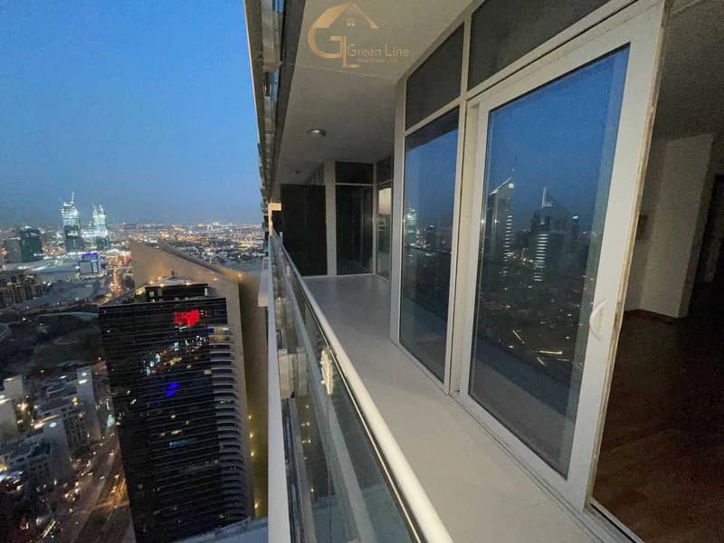 30 Nicely Maintained 1 BR I Facing the Sea and DIFC Views