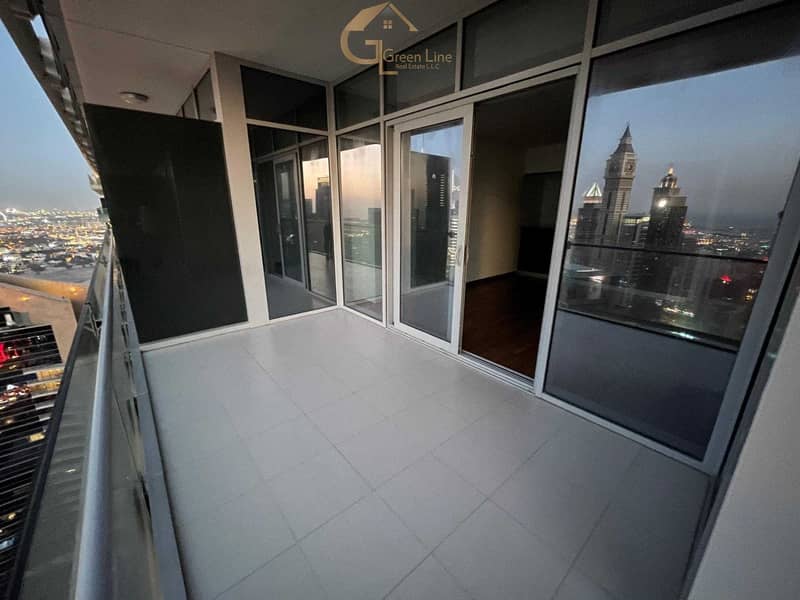 32 Nicely Maintained 1 BR I Facing the Sea and DIFC Views