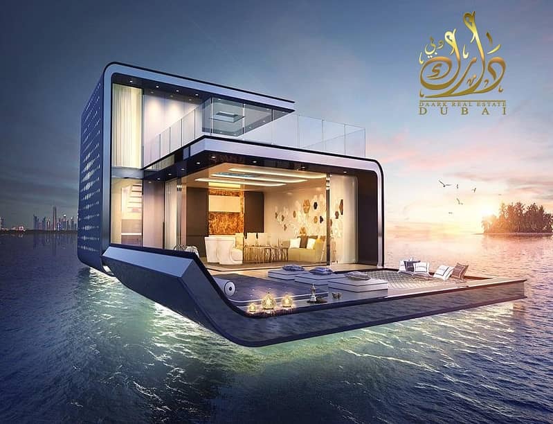 OFFER | FOR INVESTMENT LUXURY LOVERS, OWN A FLOATING VILLA  AND ENJOY A GUARANTED ANNUAL RETURN OF 10%