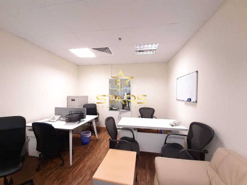 Direct from Landlord - Walking Distance from Metro Station - Furnished Office in Business Bay