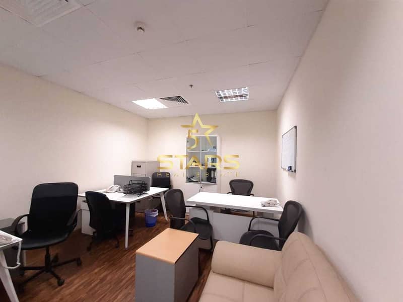 8 Direct from Landlord - Walking Distance from Metro Station - Furnished Office in Business Bay