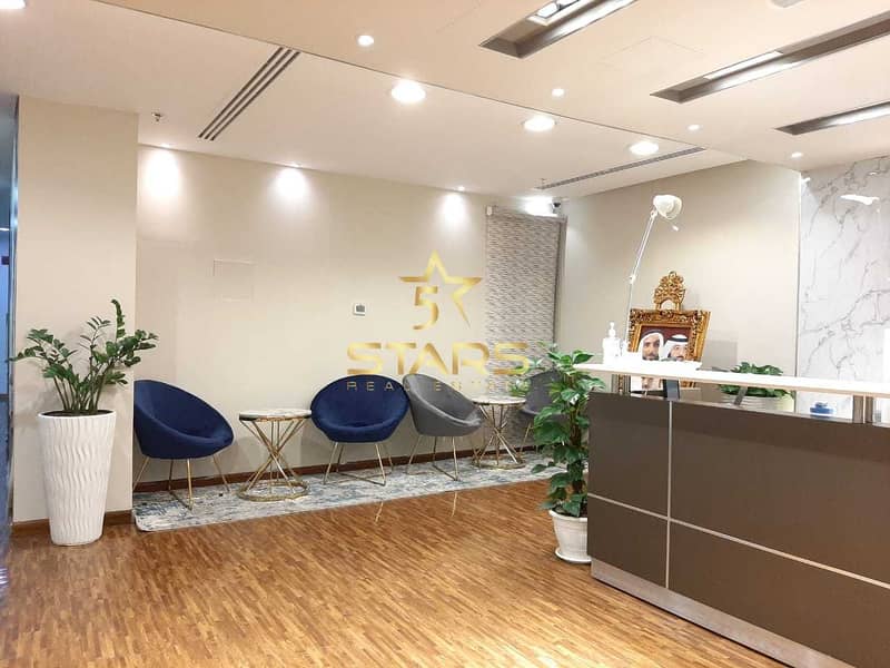 4 Fully Furnished | Bright Office | Near to Metro | No Commission